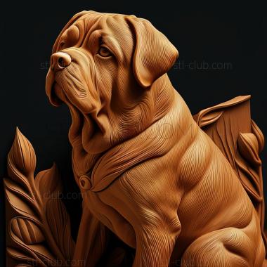 3D model st Howavart dog (STL)